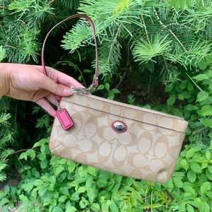 Coach wristlet